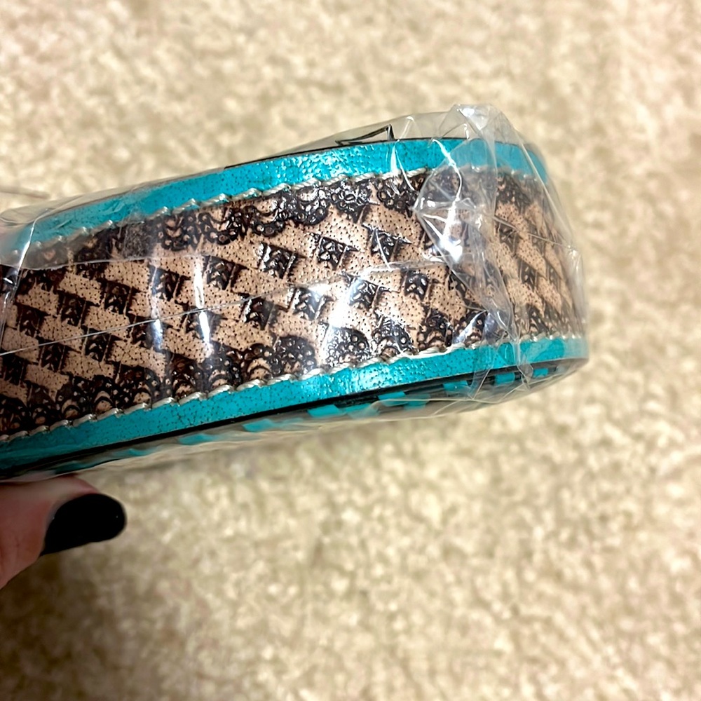 Genuine leather purse strap